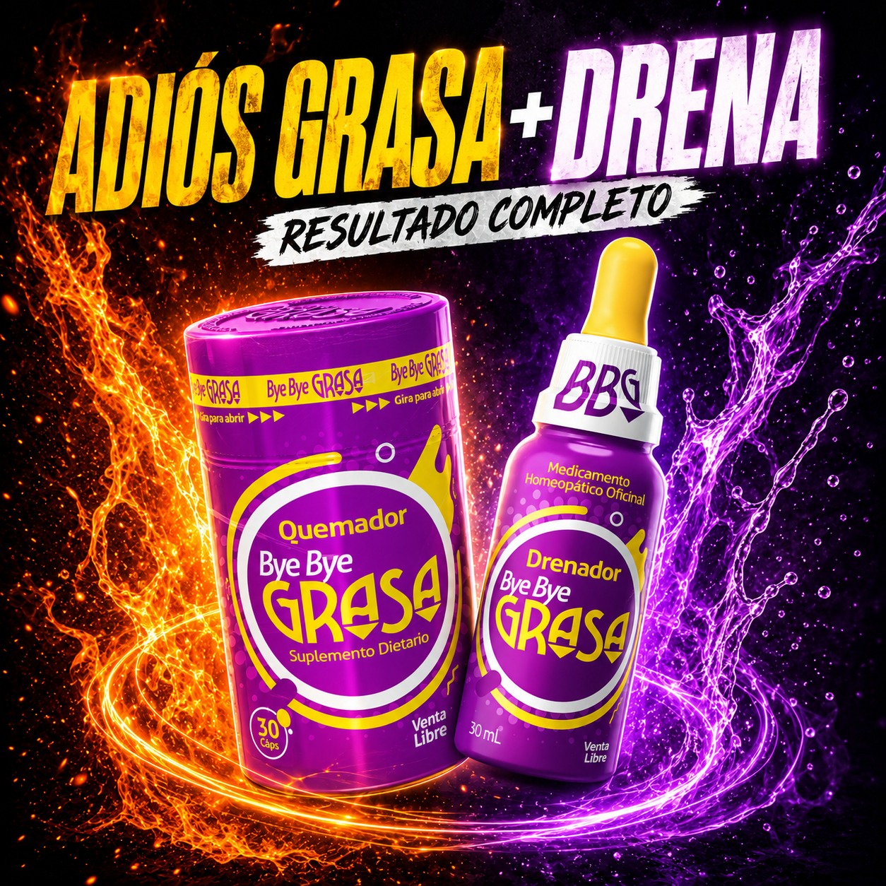 COMBO BYE BYE GRASA